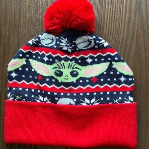 Star Wars Grogu Christmas
Winter Beanie Pom Hat Disney...